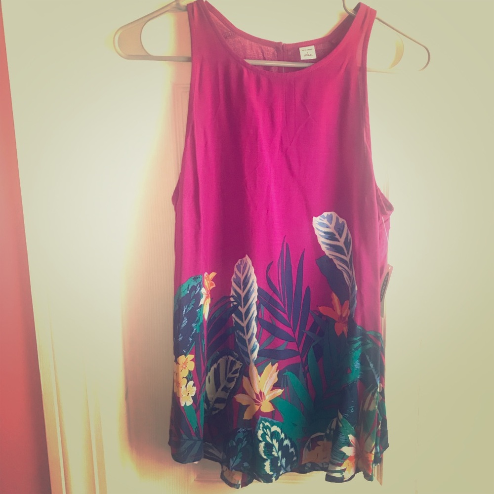 Old navy blouse tank top